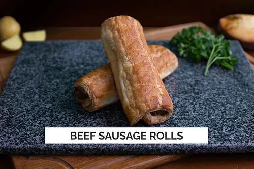 The British Grocer Earrings BG Beef Sausage Rolls 2 Pack