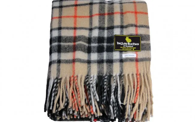 Thomson Camel Blanket Ingles Buchan Earrings