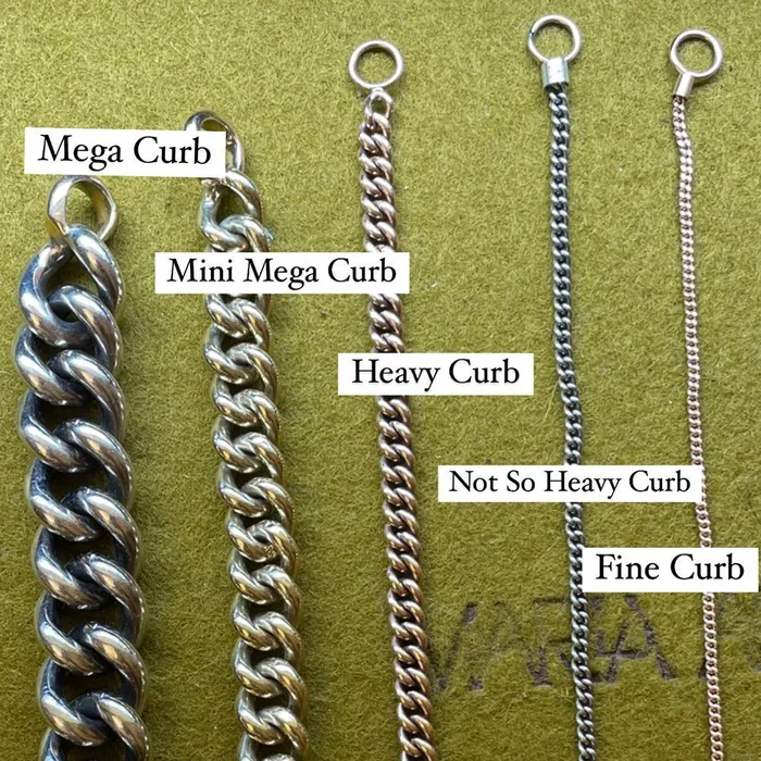 Marla Aaron Necklaces Marla Aaron Silver Fine Curb Chain Necklace