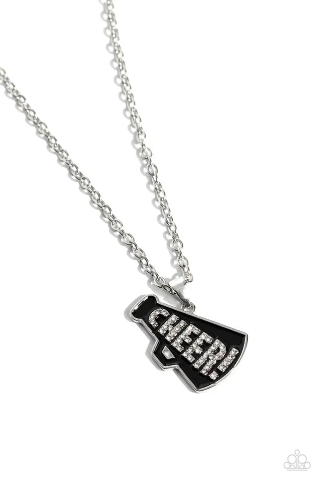 Necklaces Paparazzi Necklace Cheer Champion Black Paparazzi Jewelry Necklaces Paparazzi Necklace Cheer Champion Black Paparazzi Jewelry