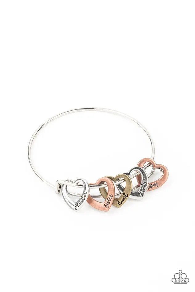 Paparazzi Bracelet A Charmed Society Multi Paparazzi Jewelry Bracelets