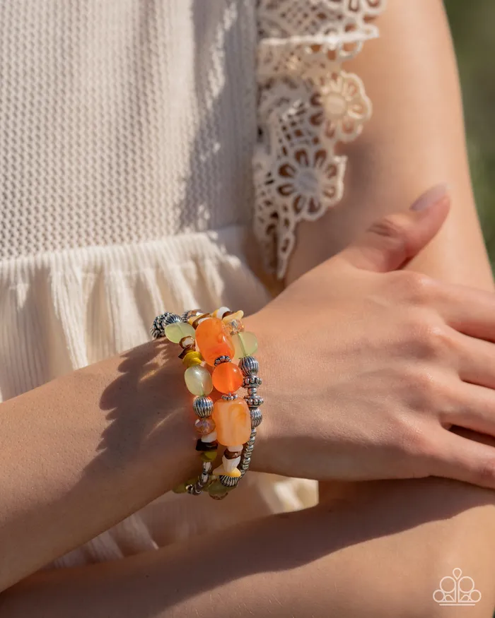 Paparazzi Jewelry Bracelets Paparazzi Bracelet Feeling Alive Multi