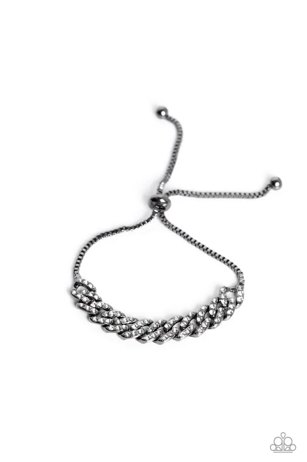 Paparazzi Jewelry Bracelets Paparazzi Bracelet Mecca Metro Black