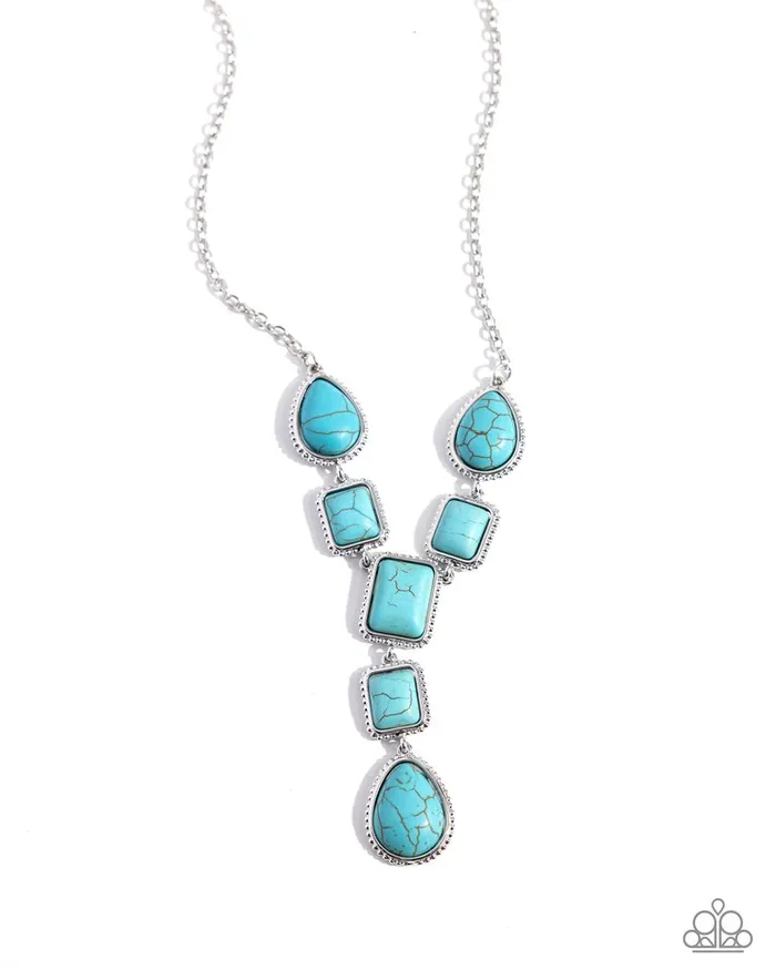 Paparazzi Jewelry Necklaces Paparazzi Necklace Defaced Deal Blue Paparazzi Jewelry Necklaces Paparazzi Necklace Defaced Deal Blue