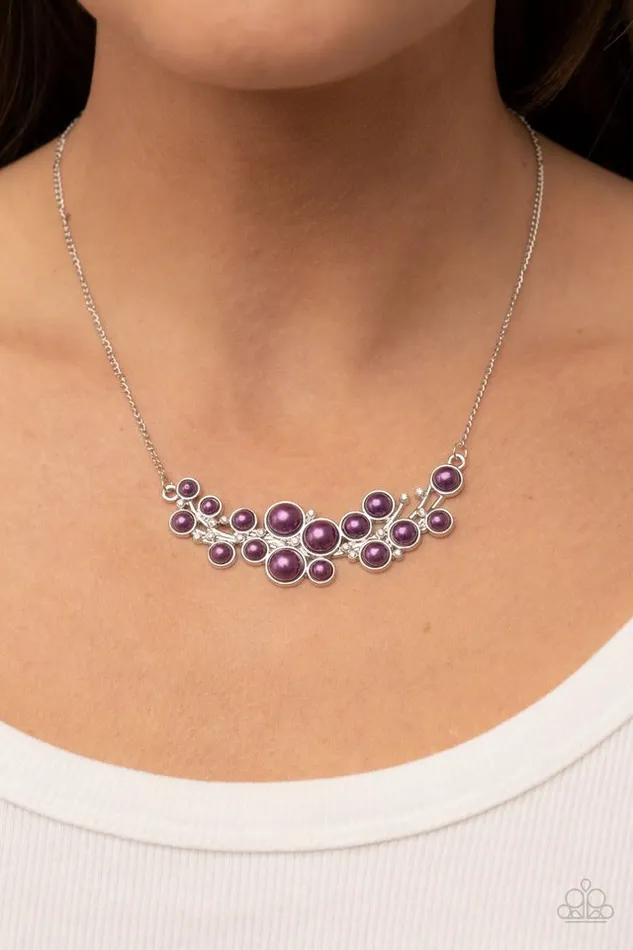 Paparazzi Jewelry Necklaces Paparazzi Necklace My Yacht or Yours Purple