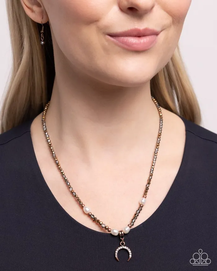 Paparazzi Jewelry Necklaces Paparazzi Necklace Trendy Trenchant Copper