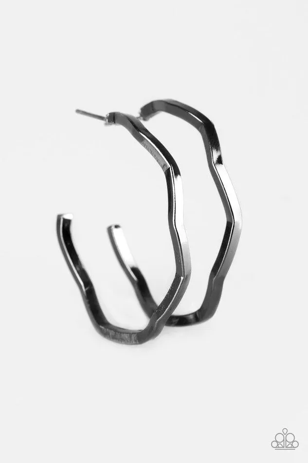 Paparazzi Jewelry Paparazzi Earring Another Day Another Slay Black Earrings