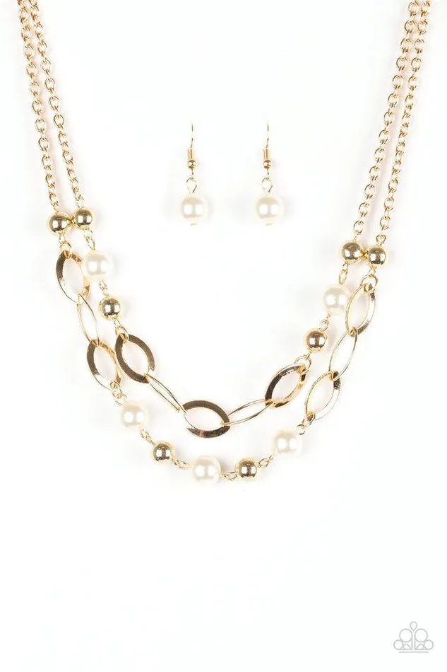 Paparazzi Jewelry Paparazzi Necklace GLIMMER Takes All Gold Necklaces