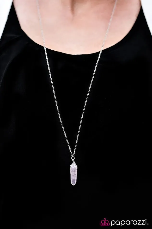 Paparazzi Jewelry Paparazzi Necklace Tranquil Traveler Pink Necklaces