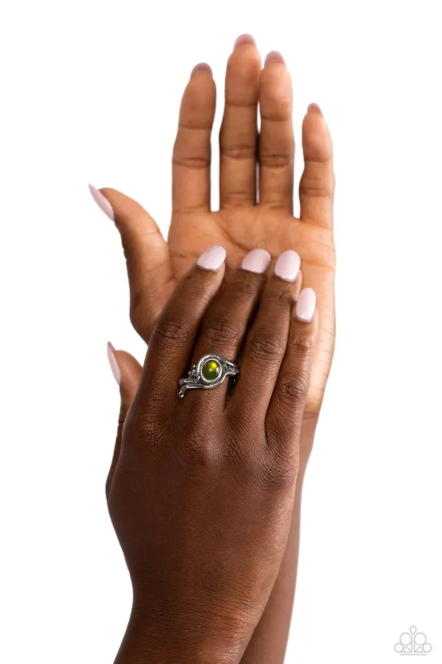Paparazzi Jewelry Paparazzi Ring Casually Chromatic Green Rings