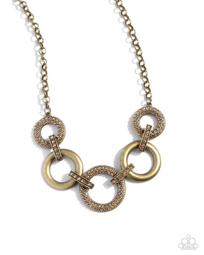 Paparazzi Necklace Cosmopolitan Confidence Brass Paparazzi Jewelry Necklaces Paparazzi Necklace Cosmopolitan Confidence Brass Paparazzi Jewelry Necklaces