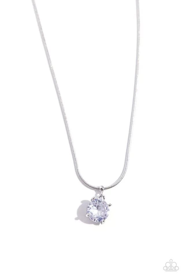 Paparazzi Necklace Pronged Premiere White Paparazzi Jewelry Necklaces Paparazzi Necklace Pronged Premiere White Paparazzi Jewelry Necklaces