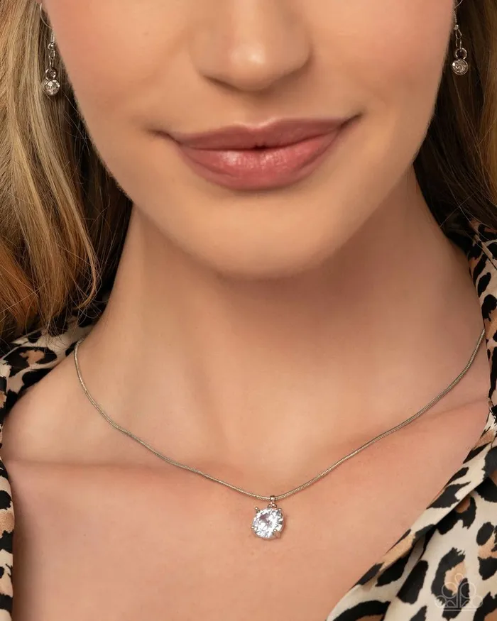 Paparazzi Necklace Pronged Premiere White Paparazzi Jewelry Necklaces Paparazzi Necklace Pronged Premiere White Paparazzi Jewelry Necklaces