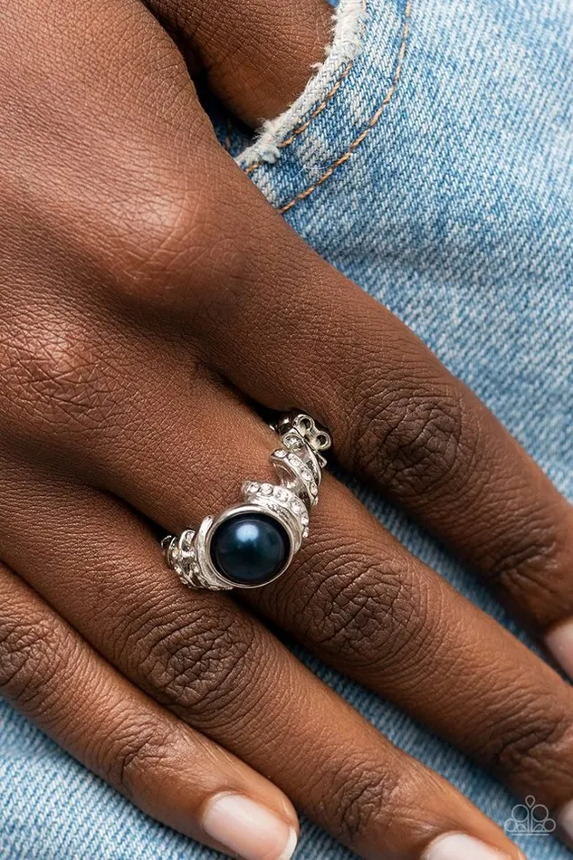 Rings Paparazzi Jewelry Paparazzi Ring Selfie Status Blue