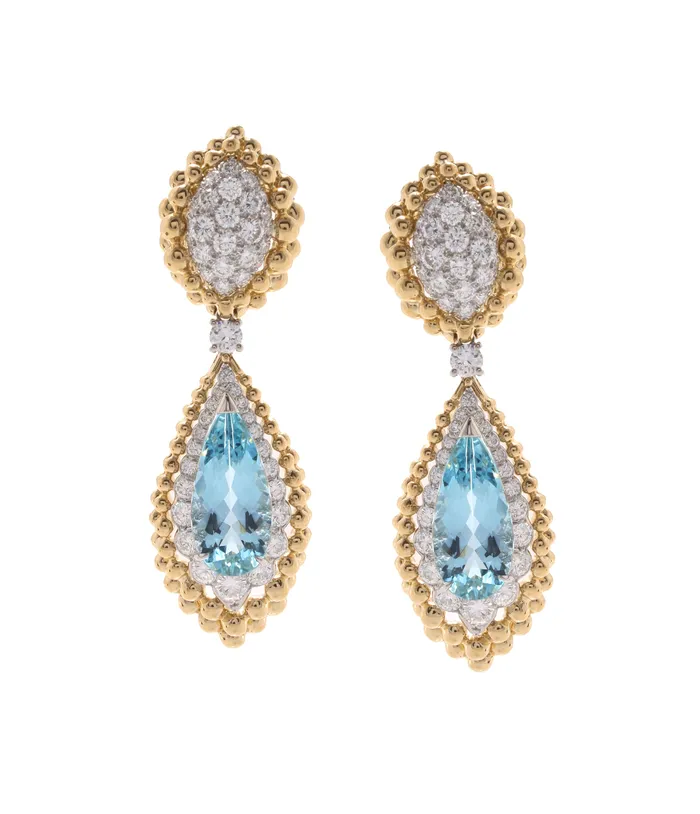 Earrings Golden Oracle Stone Earrings David Webb