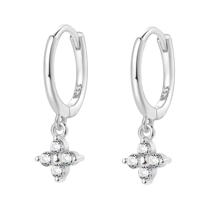 Hey Happiness Earrings Gemstone Huggie Earrings Sterling Silver Hey Happiness Earrings Gemstone Huggie Earrings Sterling Silver