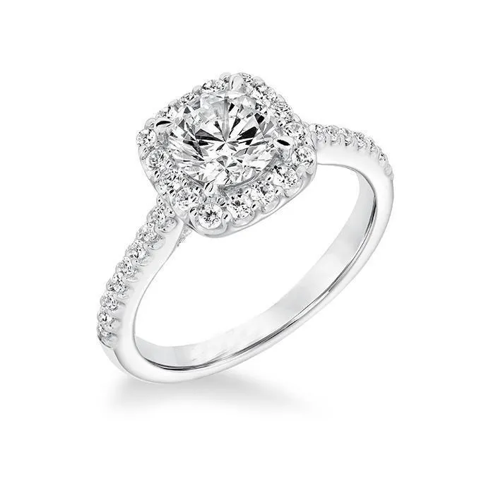 Rings GB Natural Earth Mined Diamond Engagement Halo Ring 185 Carats