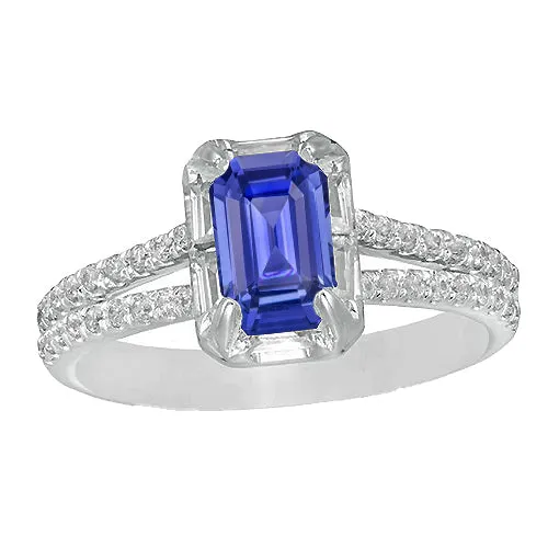 Rings HarryChadEntcom Halo Wedding Ring Split Shank Sri Lankan Sapphire Natural Earth Mined Diamonds 3 Carats Rings HarryChadEntcom Halo Wedding Ring Split Shank Sri Lankan Sapphire Natural Earth Mined Diamonds 3 Carats