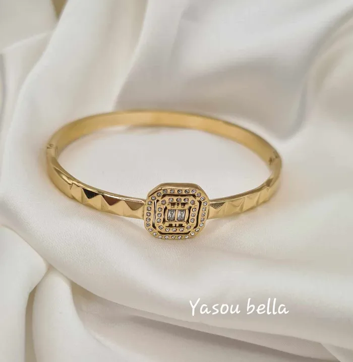 Bracelet Dubai Carr Diamant d 6 cm Yasou Jewelry Bracelets