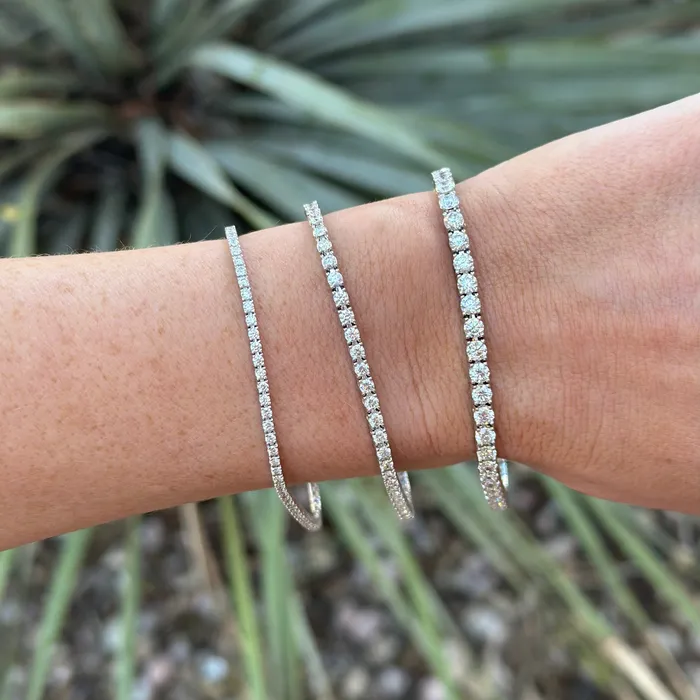 Bracelets Diamond Tennis Bracelet in 18k Gold FC Creations