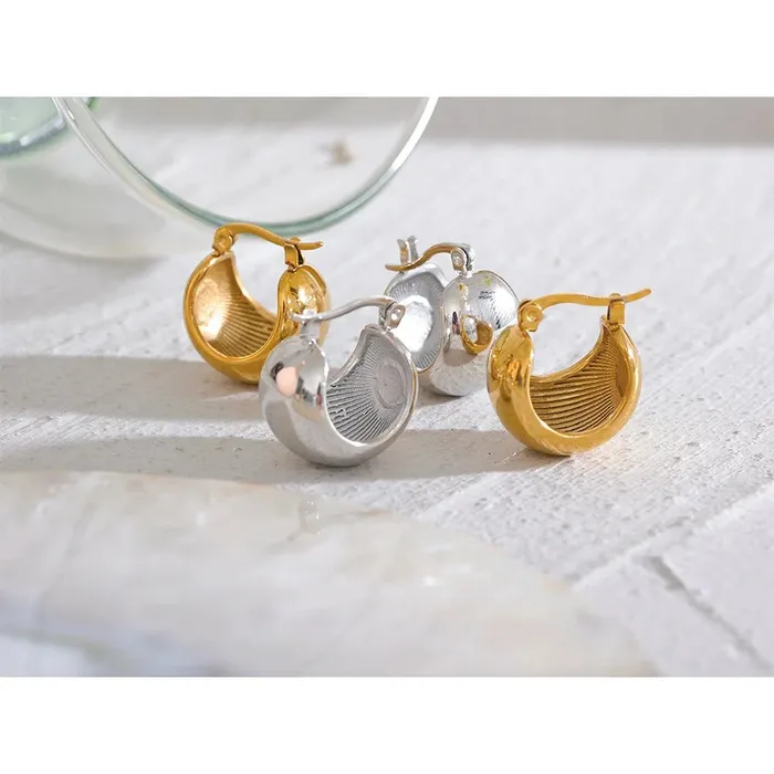 Earrings Mabel Love Co Genie Hoop Earrings