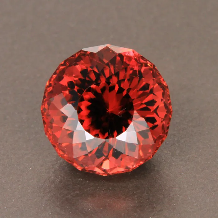 Rings Violet Red Round Portuguese Cut Tourmaline Gemstone 684 Carats Moriartys Gem Art