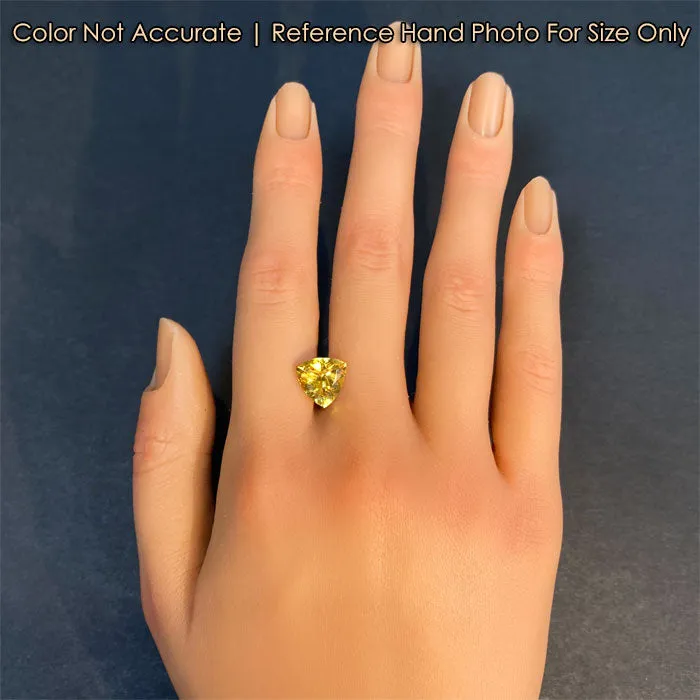 Trilliant Cut Golden Beryl Heliodor 325 Carats vendorunknown Rings
