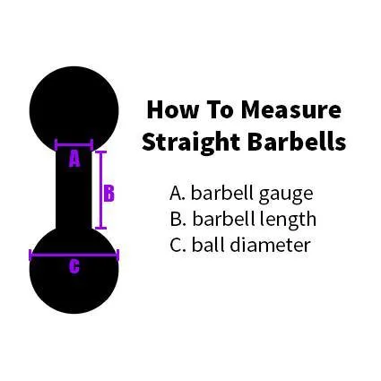 Tulsa Body Jewelry 14g Stainless Spike Barbell Bracelets